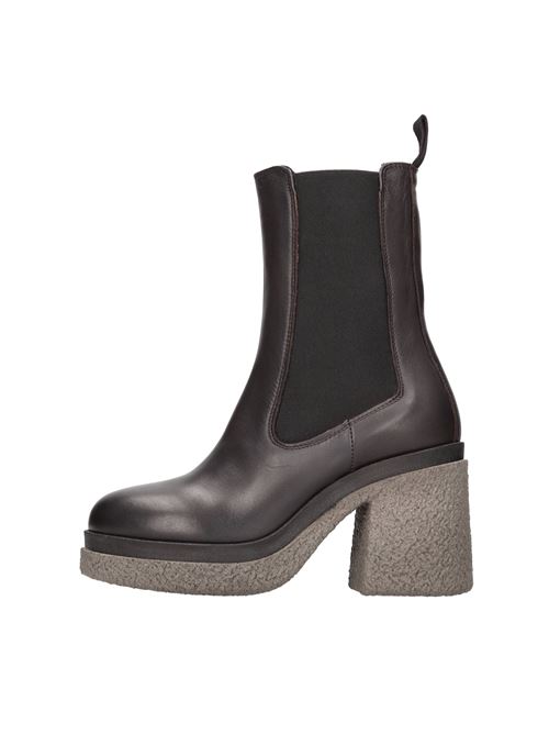 Ankle boots in eco-leather and elastic MARCO FERRETTI | 173392MF TOP SETAESPRESSO